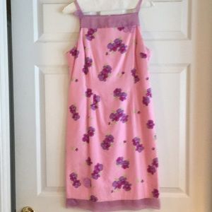 Pink/lilac floral dress